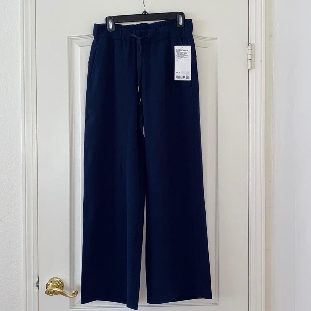 Lululemon On the fly wide-leg pant 31”, New!